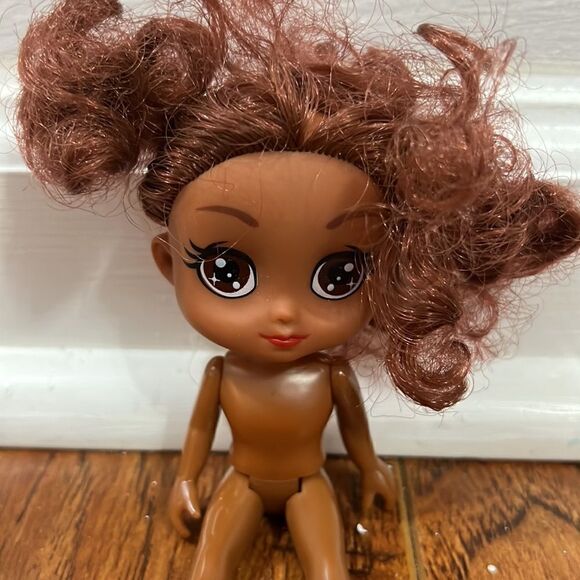 Greenbrier International Fashion 6” Doll with Pink Shoes Brown Hair Brown Eyes - Picture 7 of 9